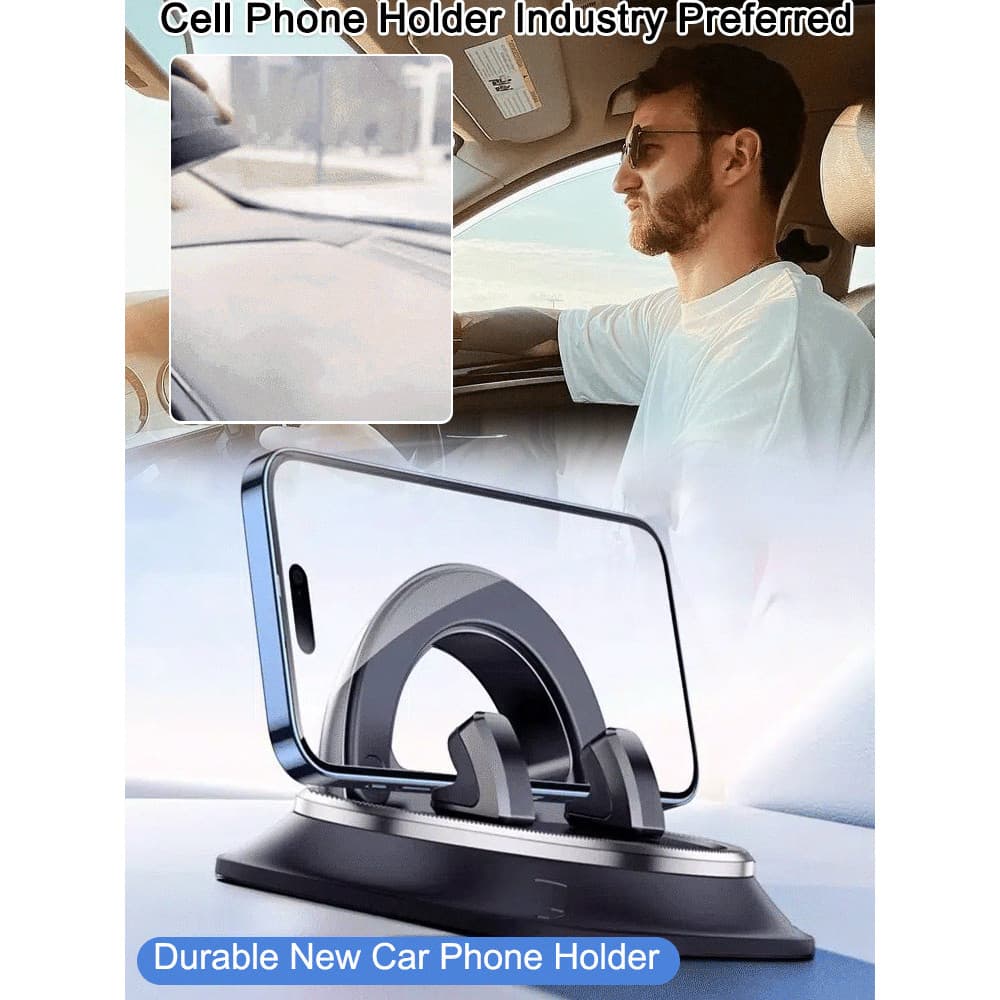 [Anti-Tremor Atualizado] Car Phone Mount for All Smartphones/Car Phone Holder/Car Mount/Suporte Veicular