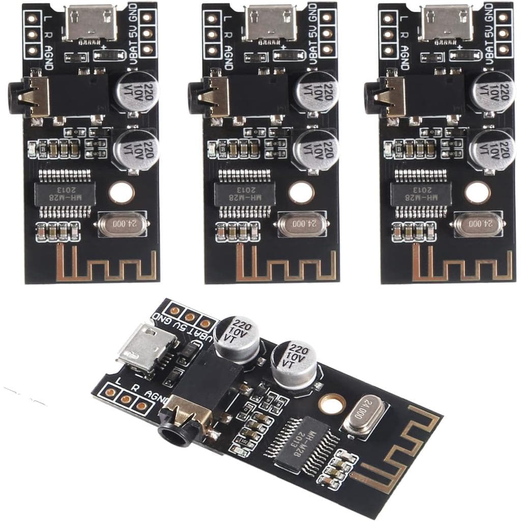 Placa Decodificadora MP3 MH-M18/M28/M38, Módulo de Áudio Bluetooth 4.2 5.0, Placa Receptora MP3, Módulo de Som Estéreo S