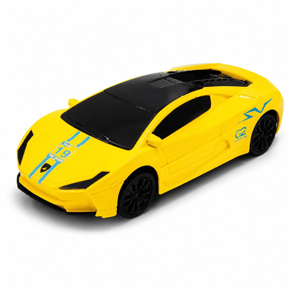 Carro Sport Car Infantil a Pilha com Luzes e Música Brinquedo Esportivo Cores Sortidas Infantil