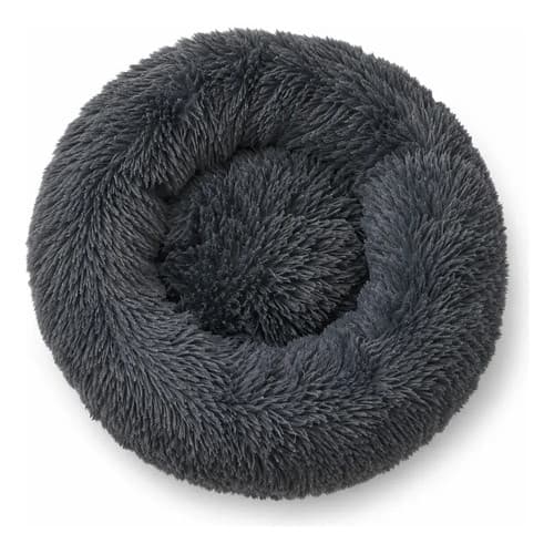 Cama Para Cachorro e Gatos Redonda Ninho Conforto Aconchegante 50x50cm Pelúcia Lavável