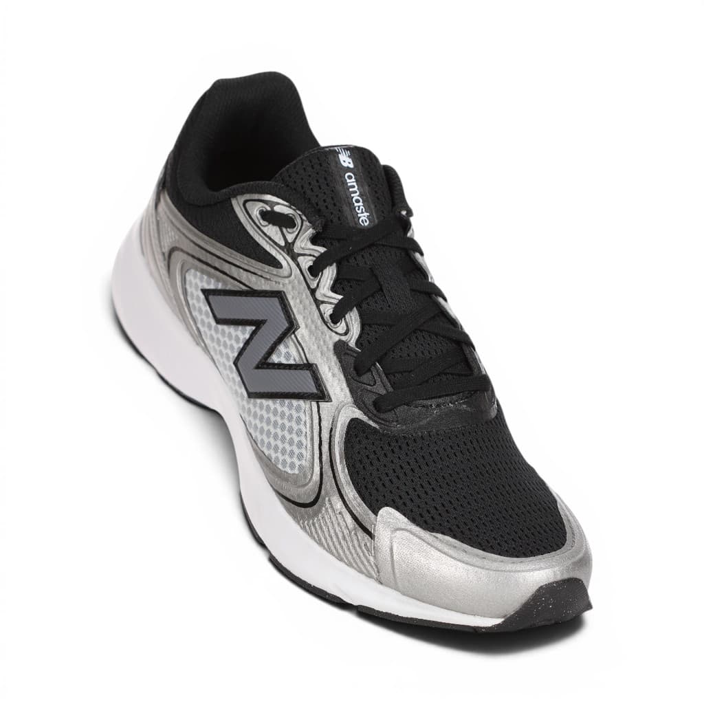 Tênis New Balance Amaste Prata e Preto - Masculino