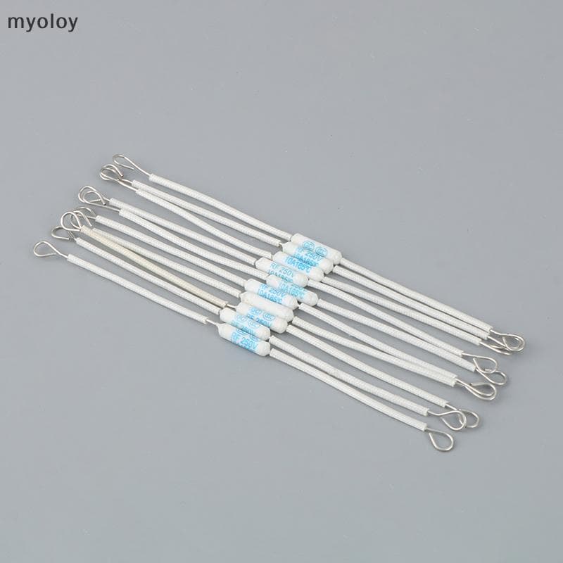 10Pc RF250V 10A 185 Graus Corte Térmico RF 250V Fusível De Temperatura Cerâmica Para Panela De Arroz Elétrica Resistênci