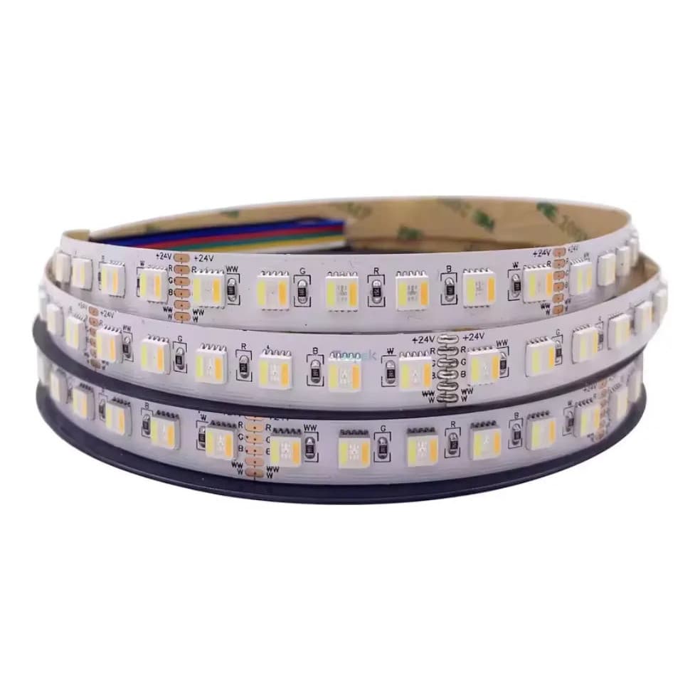 Fita Led Rgbcct 5050 5x1 96 Led/m 24v 5mt