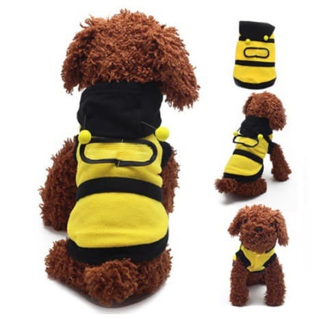 Pet Roupas Da Moda Abelha Padrão Roupa Do Cão Gato Roupas