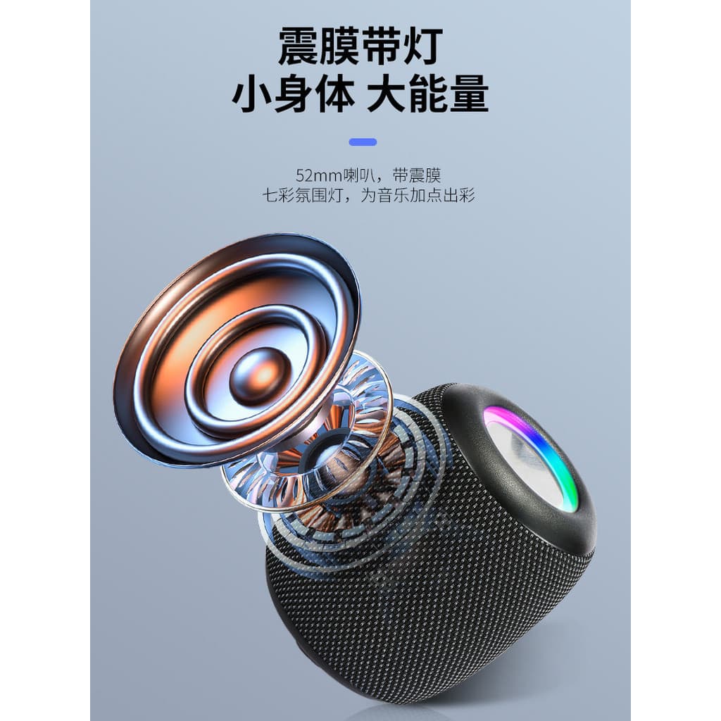 Alto-falante sem fio Bluetooth Super Subwoofer áudio casa ao ar livre portátil sem perdas qualidade de som de alta defin
