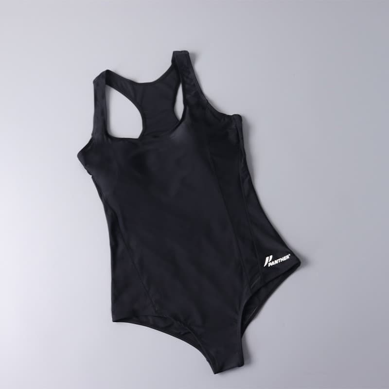 Pedido exterior profissional corrida maiô de uma peça feminino preto I-Back tipo colete de secagem rápida mais magro olh