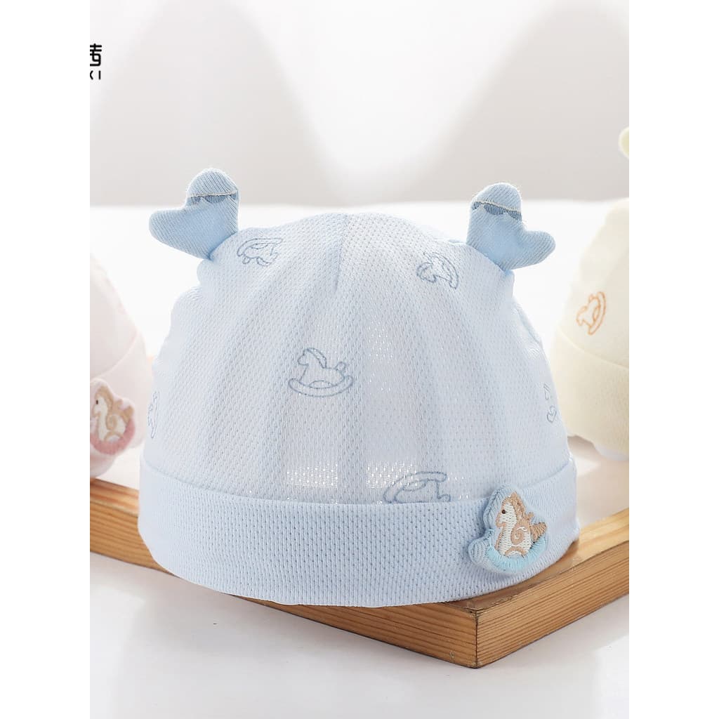 Chapéu recém-nascido verão fino pônei bebê bonito chapéu do bebê da criança chapéu de verão estilo ocidental chapéu do b