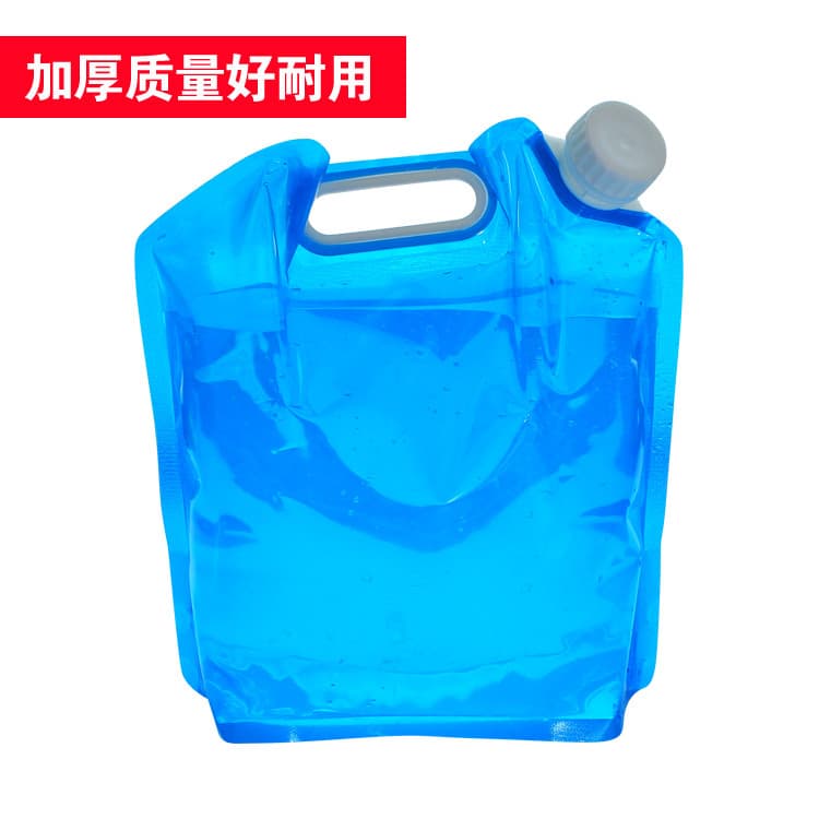 Saco de água para acampamento ao ar livre, balde portátil para viagem, esportes, ciclismo, montanhismo, garrafa de água