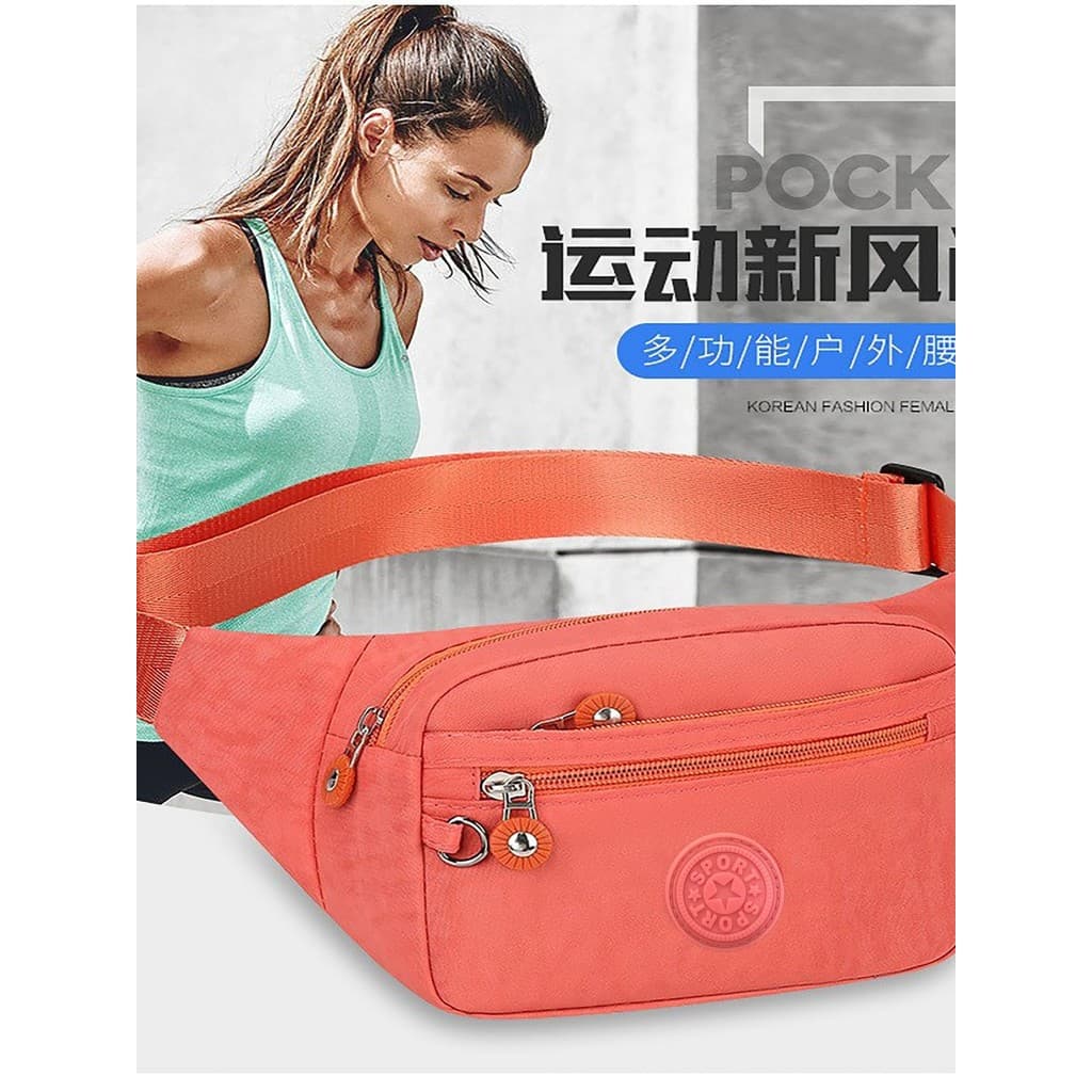 Yuxiang bolsa de cintura multifuncional, à prova d'água, novo estilo, resistente ao desgaste, grande capacidade, canteir