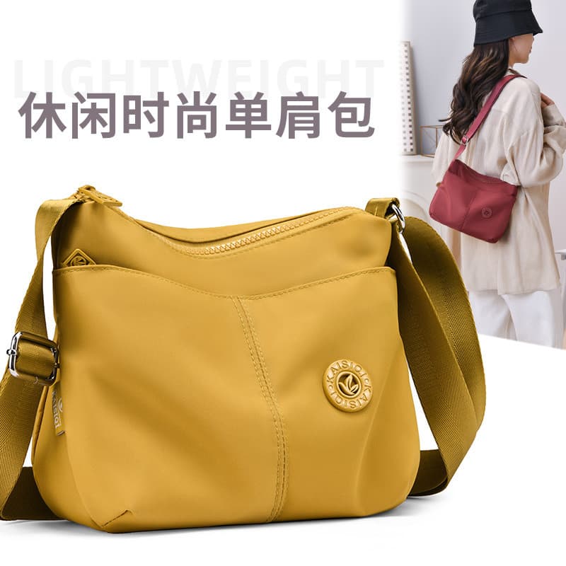Simples bolsa de grande capacidade feminina 2026 novo estilo elegante All-Match Casual bolsa de ombro mãe moda Commuter