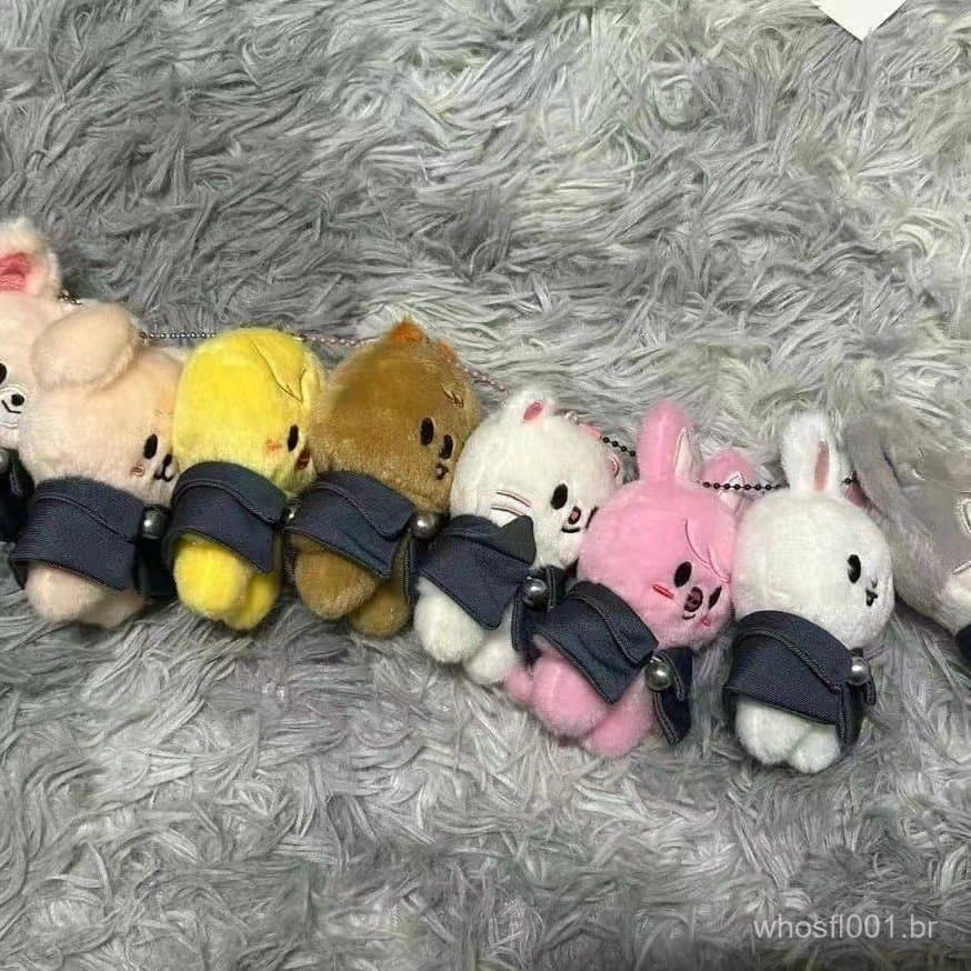 Kpop Stray Kids Escola Mágica Bonecas De Pelúcia Skzoo Animais Fofos Charme Brinquedo Chaveiro