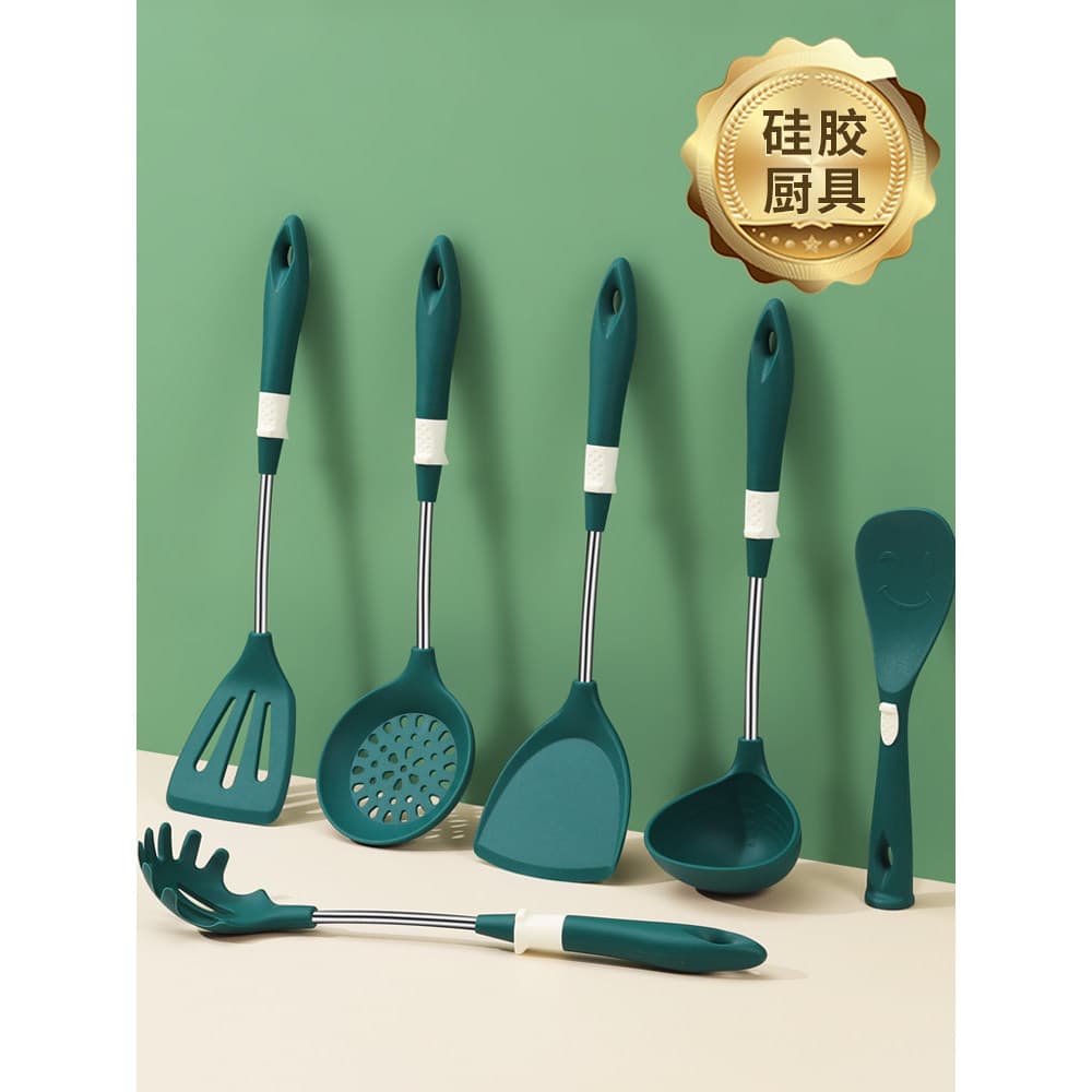 Espátula de Silicone de qualidade alimentar Espátula protetora Espátula de cozinha doméstica Panela antiaderente
