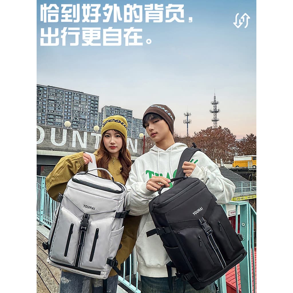 Mochila de viagem feminina grande capacidade ao ar livre montanhismo mochila esportes saco de esqui esportes ginásio sac