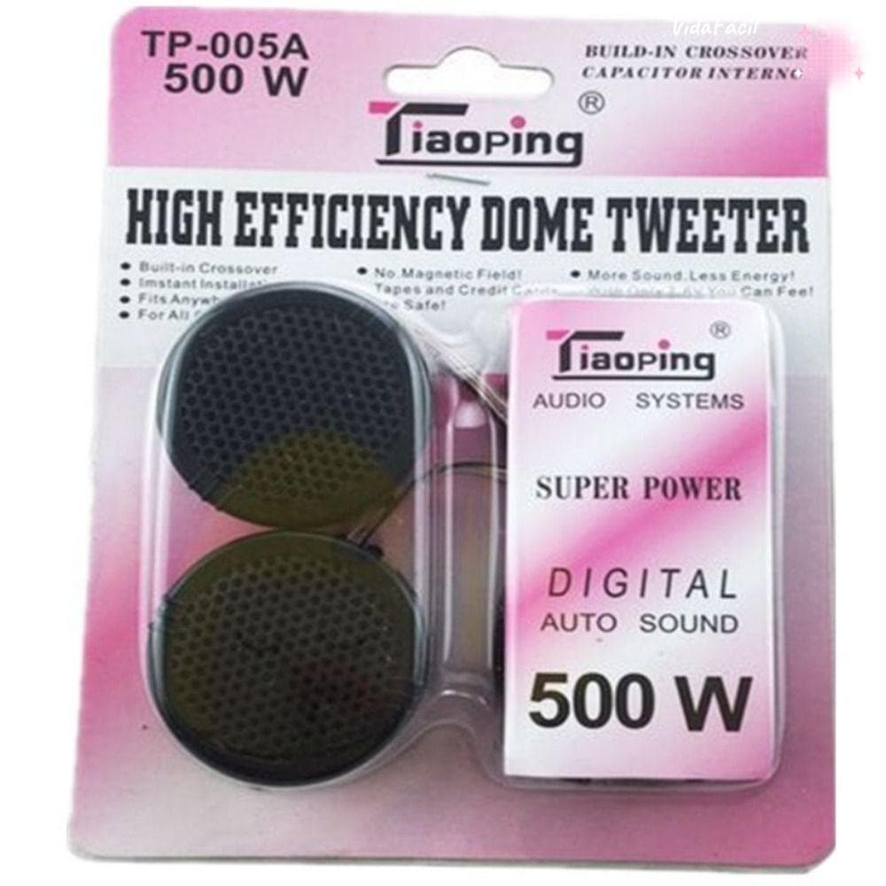Mini Tweeter De Cúpula Perfumado Para Áudio De Carro , Alto , Acessório Som De-Falante