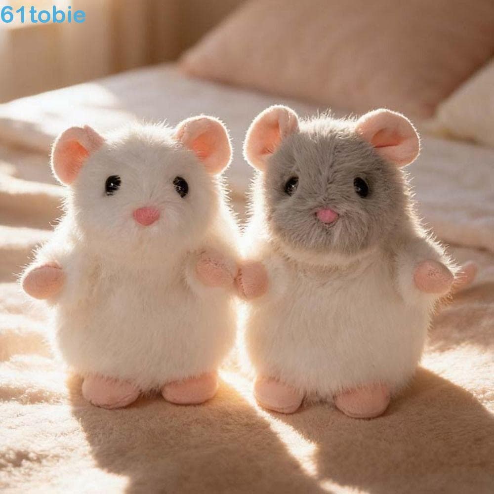 TOBIE Pelúcia Animal De Estimação Fantasia Rato Boneca , Simulação De Macia Mouse Bonito Dos Desenhos Animados