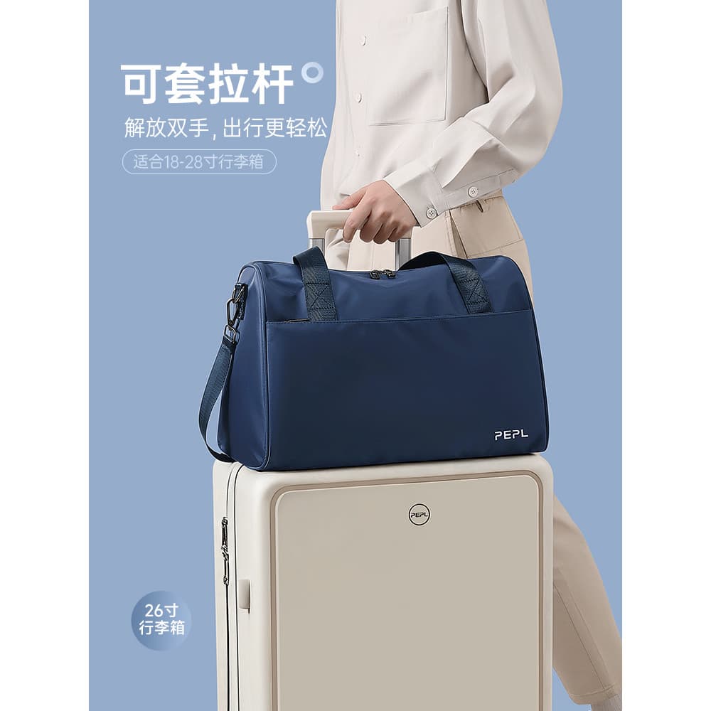 Bolsa de viagem portátil pode cobrir carrinho caso saco adicional viagem de negócios masculino grande capacidade armazen