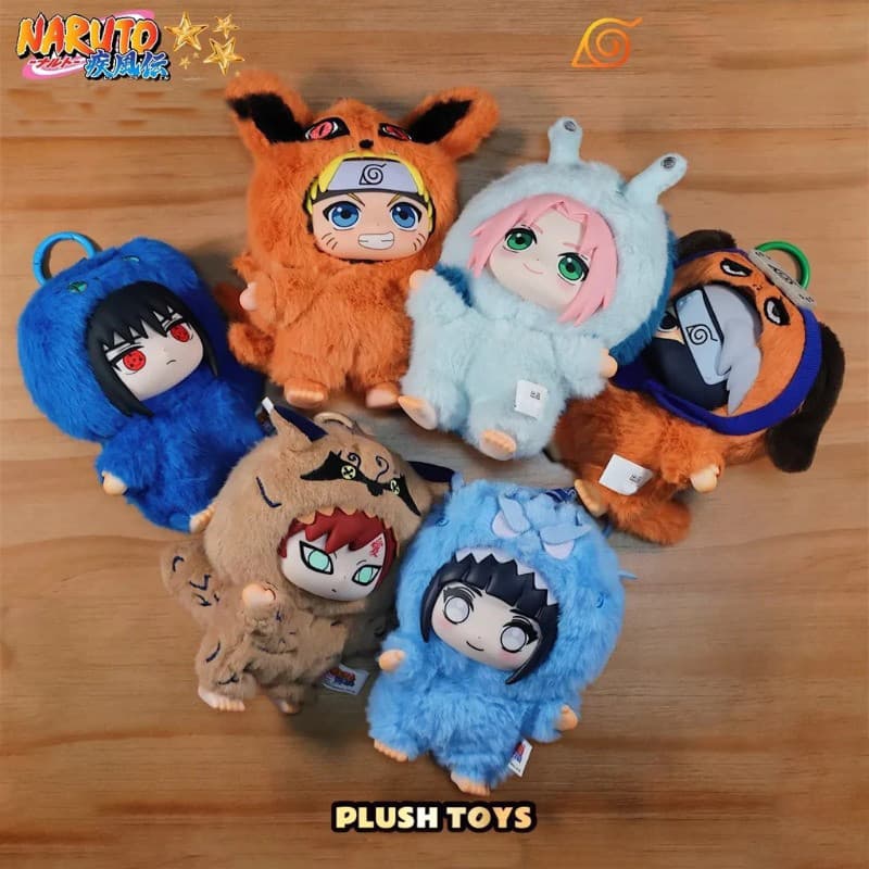 Naruto Shippuden Festa Série Pelúcia Keychian , Kakashi , Uchiha , Itachi Figura Boneca De Brinquedo Casal Saco Pingente