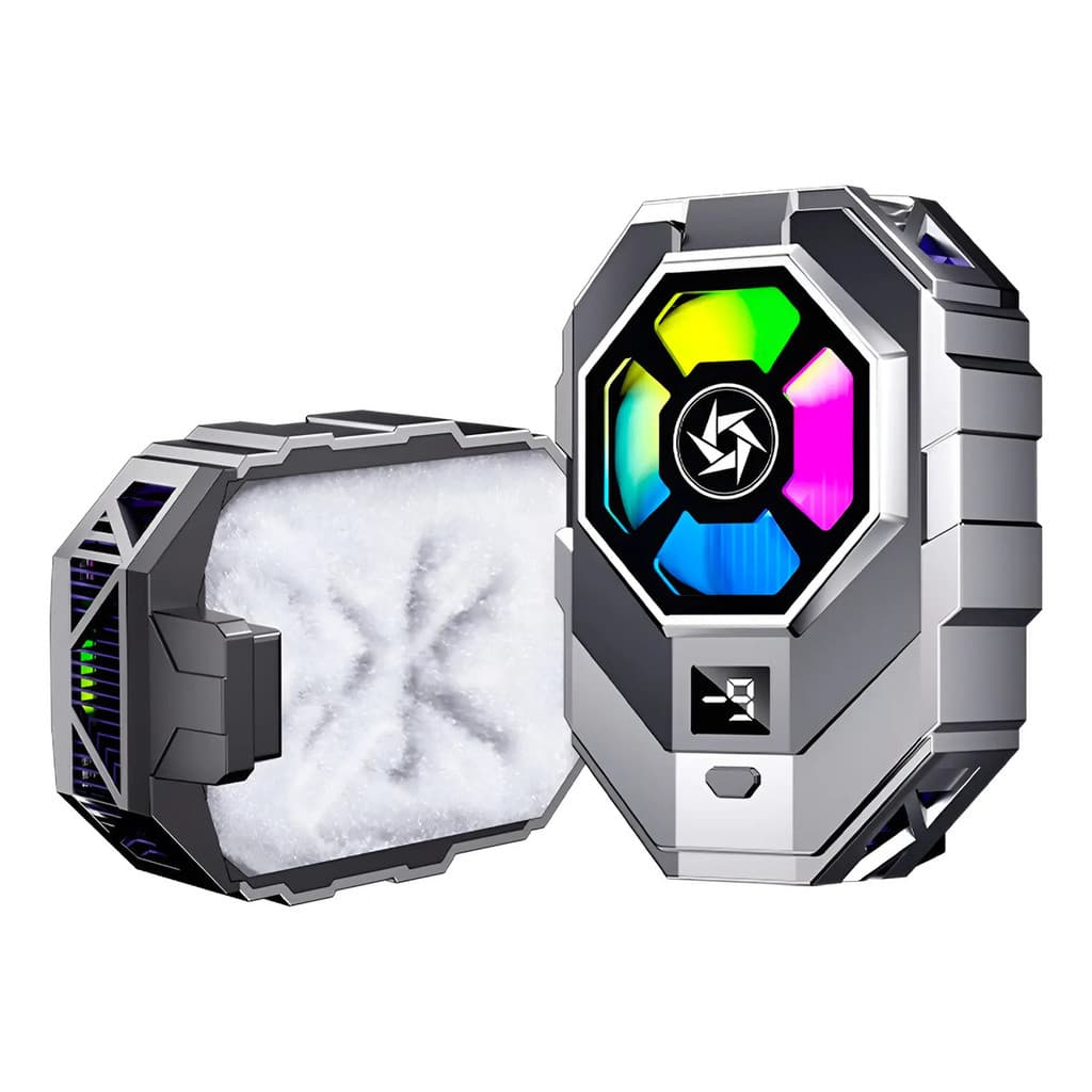 Cooler Gamer SL-21 Display Digital, RGB, Clip, Android, iOS