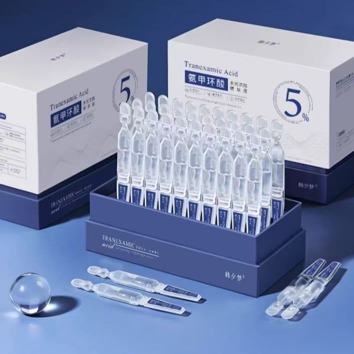 Hanximeng amônia ácido metila água brilhante polimento essência masculino feminino essência hidratante facial produto ge