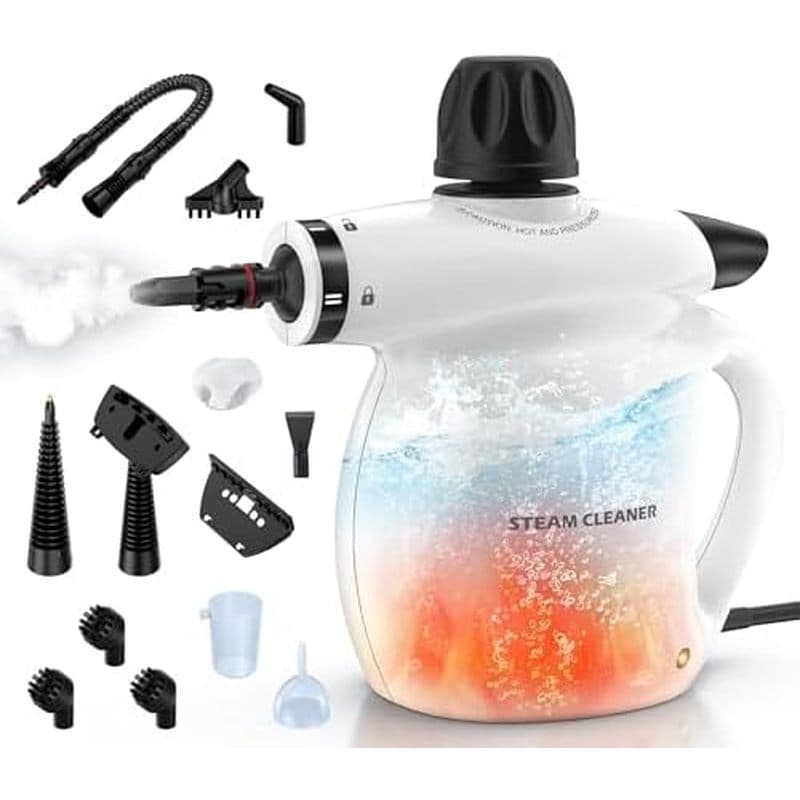 Limpador A Vapor , Portátil Pressurizado , 13 Peças , Vaporizador De Limpeza Profunda Natural Multiuso Para De Casa , Ar