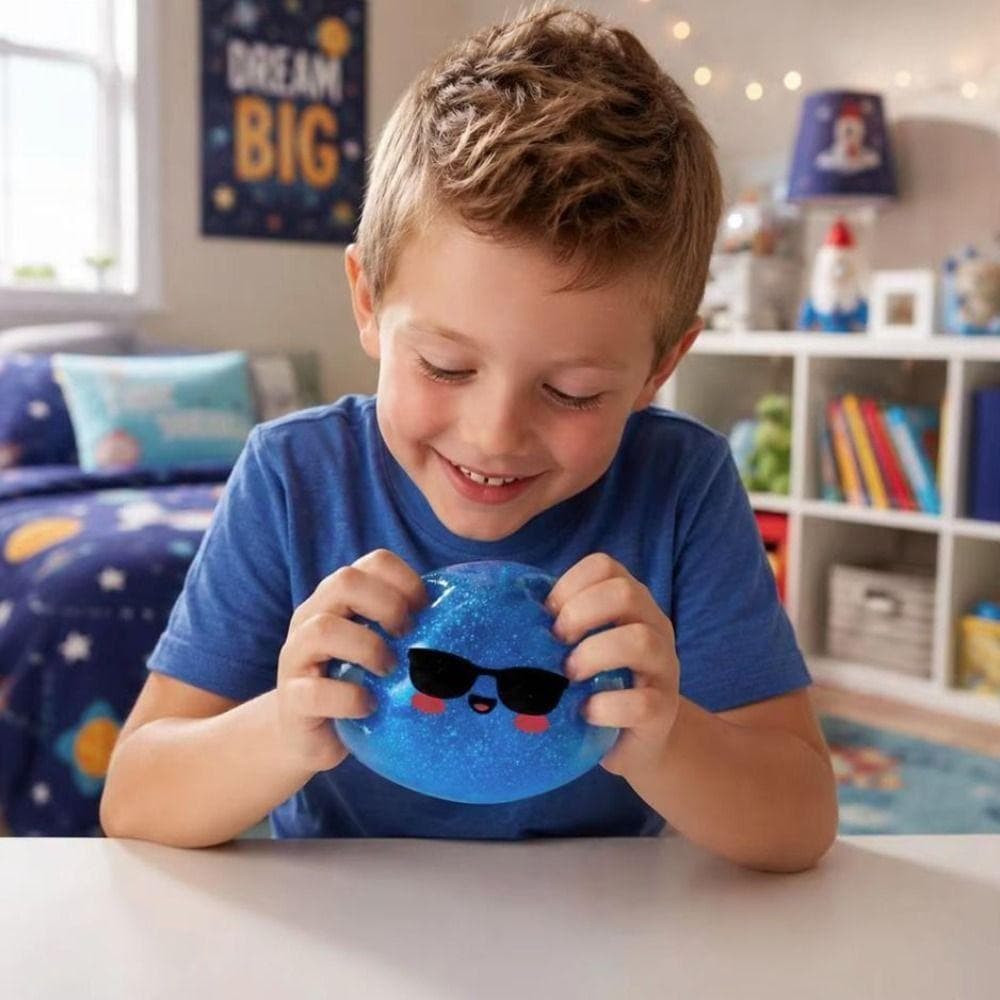 Glitter Shark Dumplings Brinquedo Mole , Fidget Squeeze Com Bolinho A Vapor Squishes , Pinch Le
