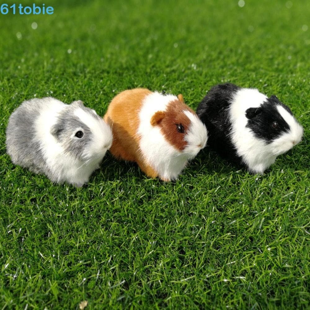 Brinquedo De Pelúcia De Hamster TOBIE , Boneca De Cobaia Oca De Algodão PP Animal De Coleção