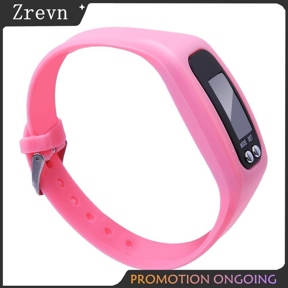 Zrevn-br Keenso Pedômetro Pulseira Relógio Inteligente Pulseira Contador de Calorias Esportes Fitness Contador de