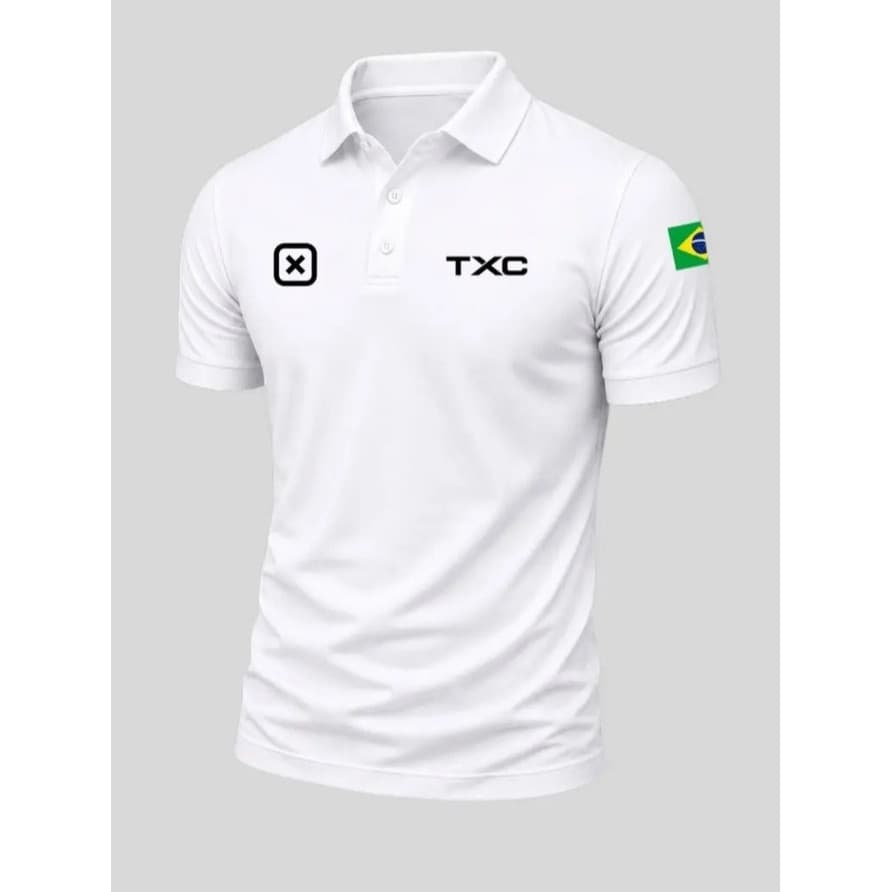 Camisa Polo Country Feita em Piquet Caimento Slim