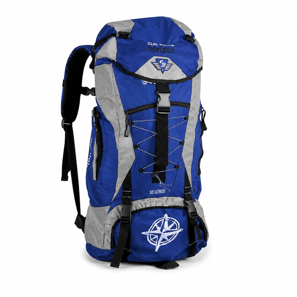 Mochila Masculina Camping 55 Litros Trilha Cargueira Viagem