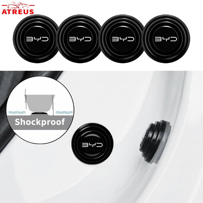 Para BYD Almofada De Silicone Anticolisão Porta De Carro Tronco Da Porta Proteção À Prova De Soundproof Silenciador Para