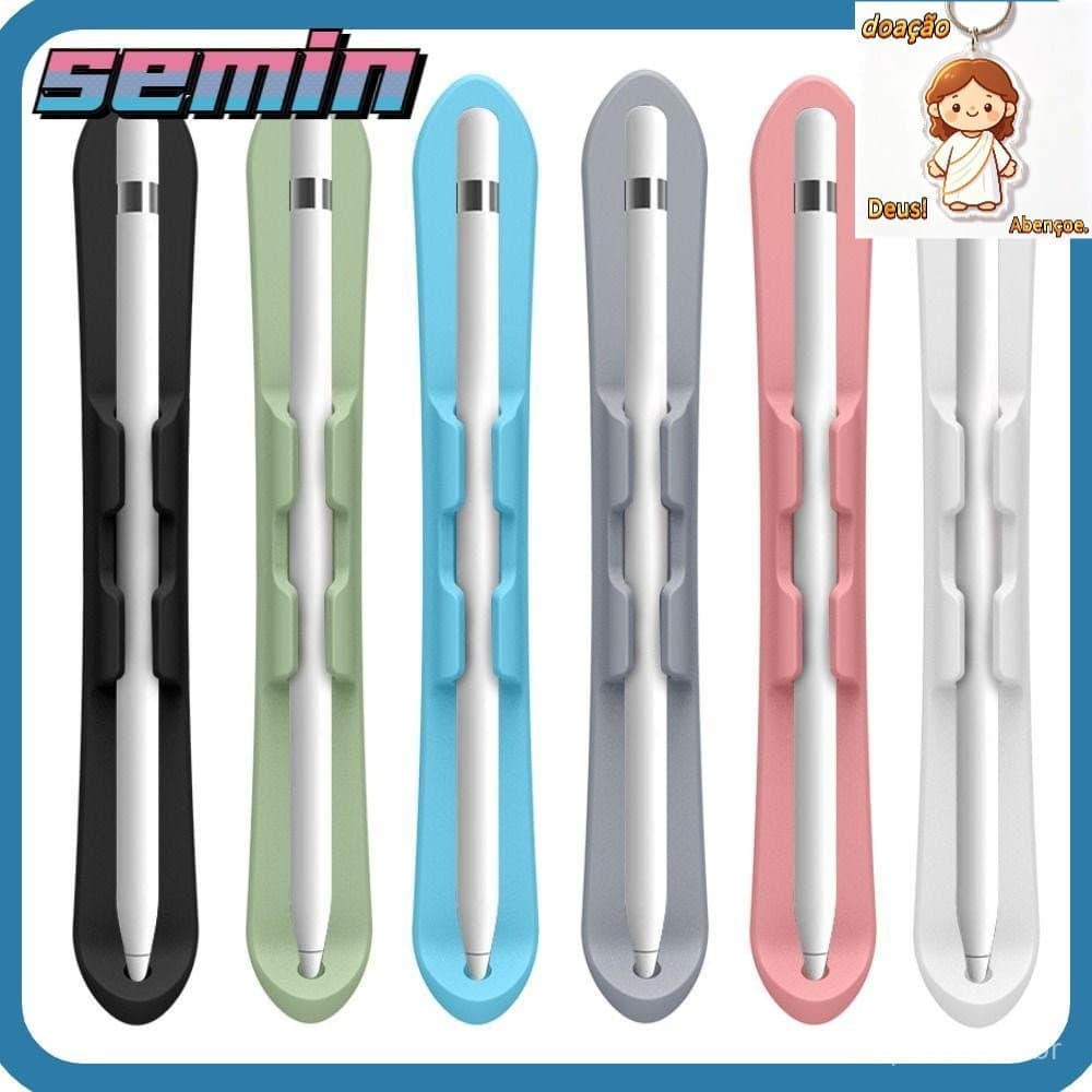 Slot Para Caneta De Toque Tablet , Porta-Lápis De Silicone Flexível , Multifuncional 1a/2a Geração