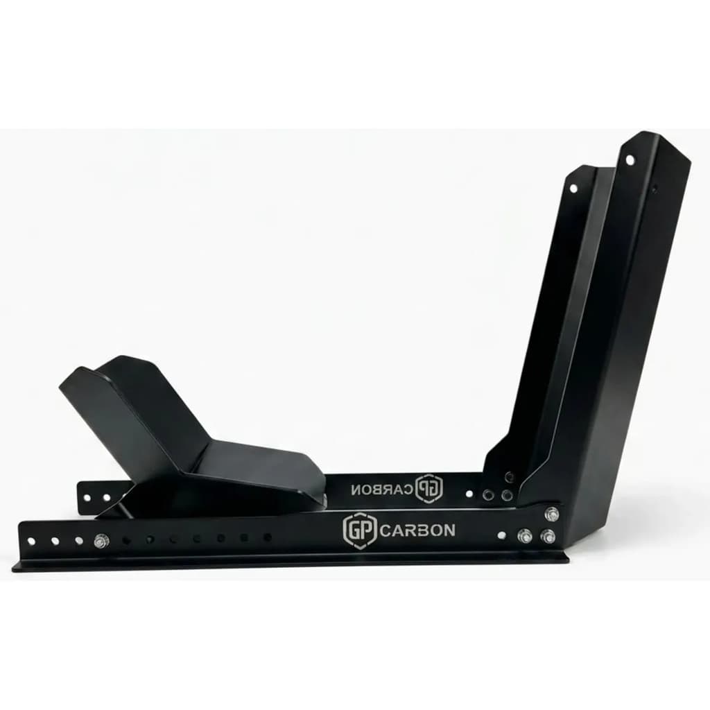 Suporte Fixo Trava Roda Dianteira Moto GPCarbon Para Reboque, Carreta e Transporte Seguro de Motos Trilha Off Road