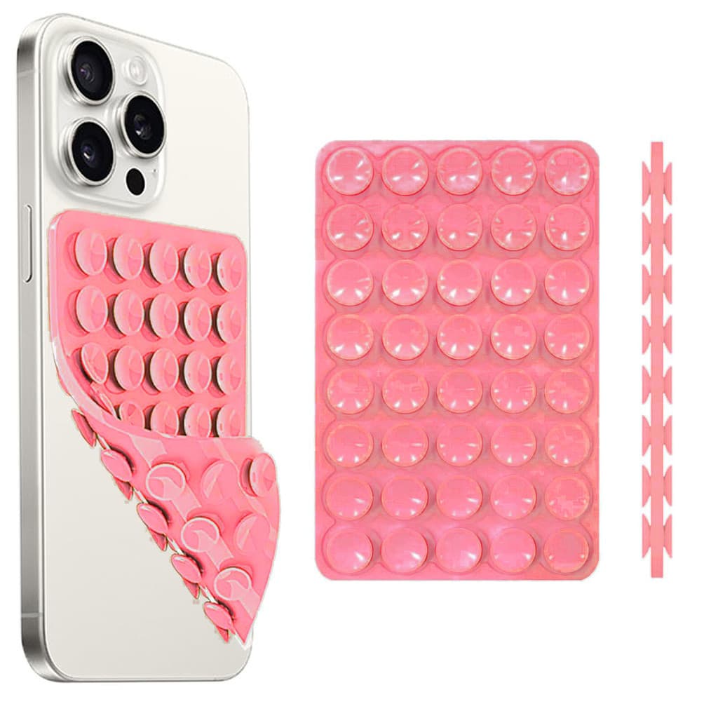 Dupla Face Silicone Telefone Apertos Ventosa Suporte Do Móvel Caso Acessórios