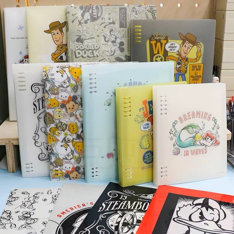 Kokuyo kokuyo Disney Co-Branded Pasta Limitada Mickey B5 Fichário Toy Story Notebook