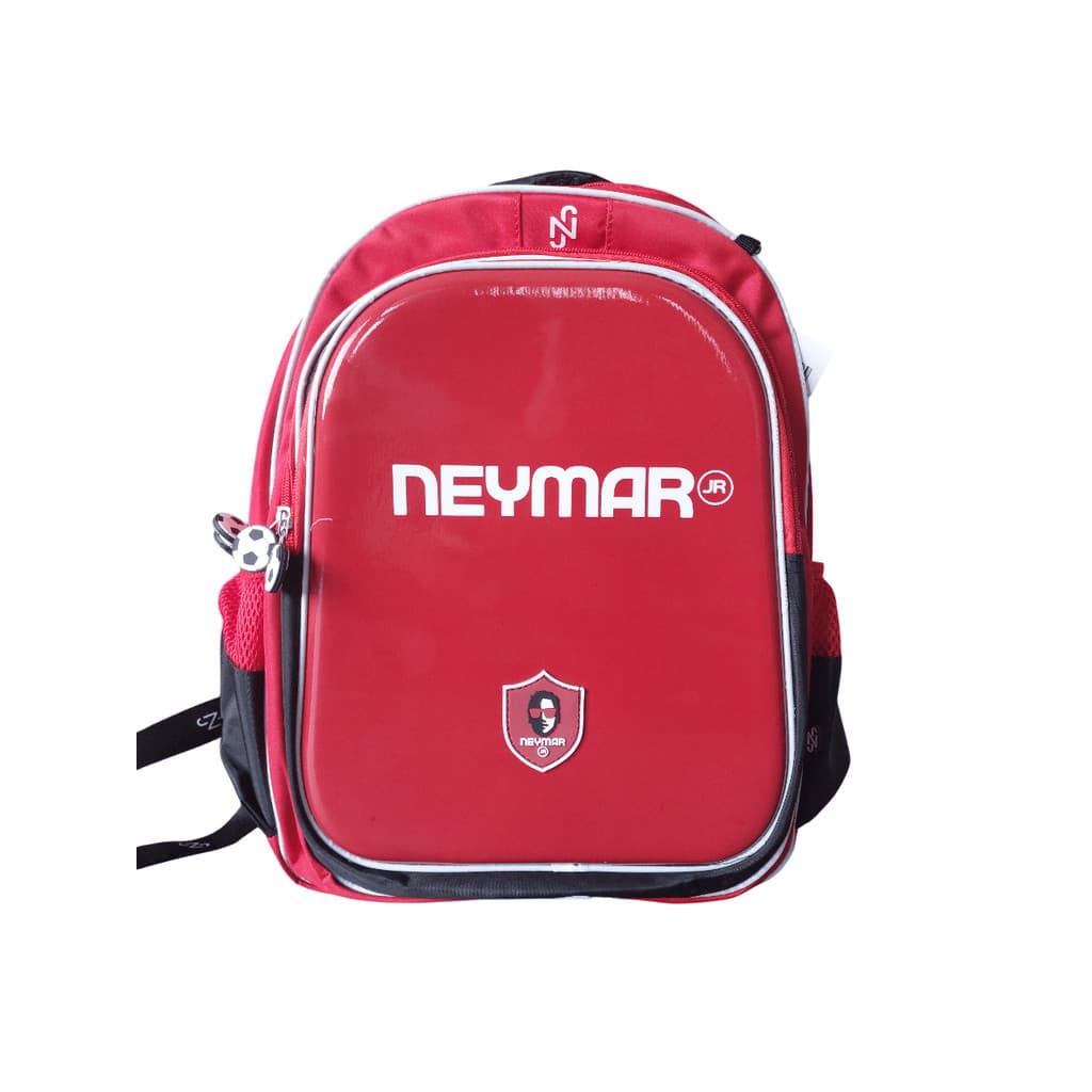 Mochila Estampada Estrela Do Futebol Neymar Jr Vermelha