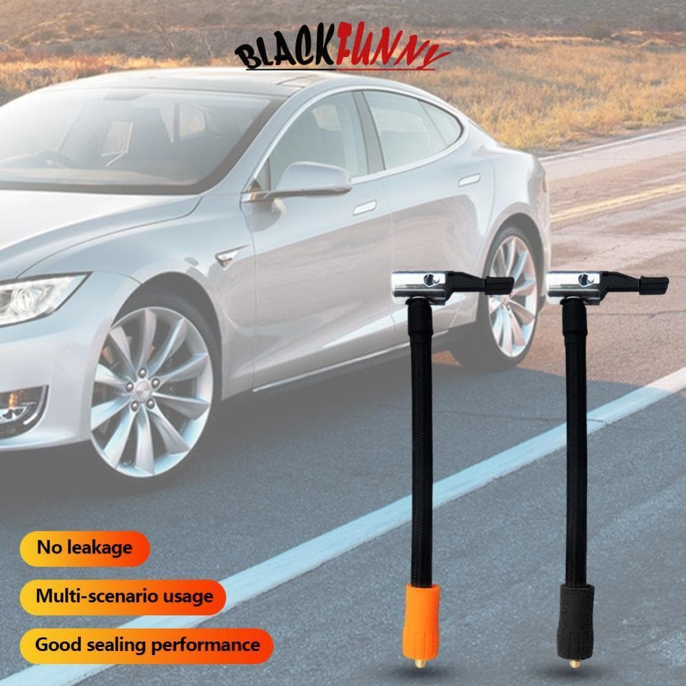 BLACKFUNNY 17cm M6 Rosca Mangueira De Inflação De Pneus Ar Para Bomba De Carro Compressor Portátil Jump Starter Acessóri