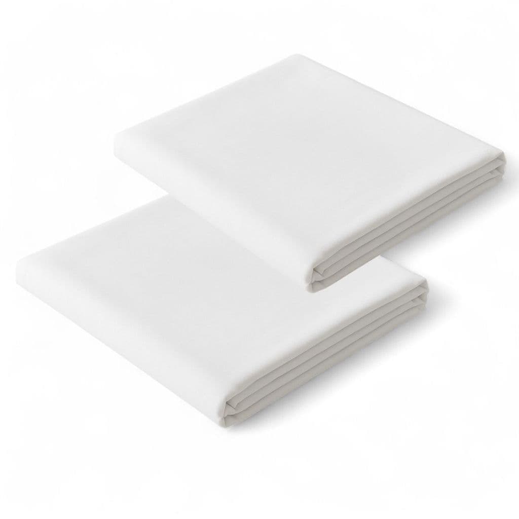 Kit 2 Lençois de Solteiro Branco CDP