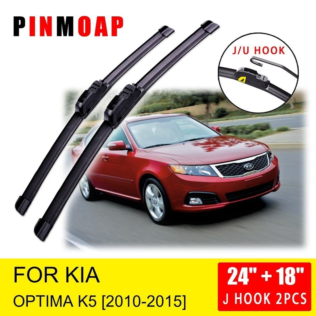 Para KIA Optima K5 TF 2010 2011 2012 2013 2014 2015 Lâminas De Limpador Dianteiro Escovas Cortador Acessórios Uj Gancho