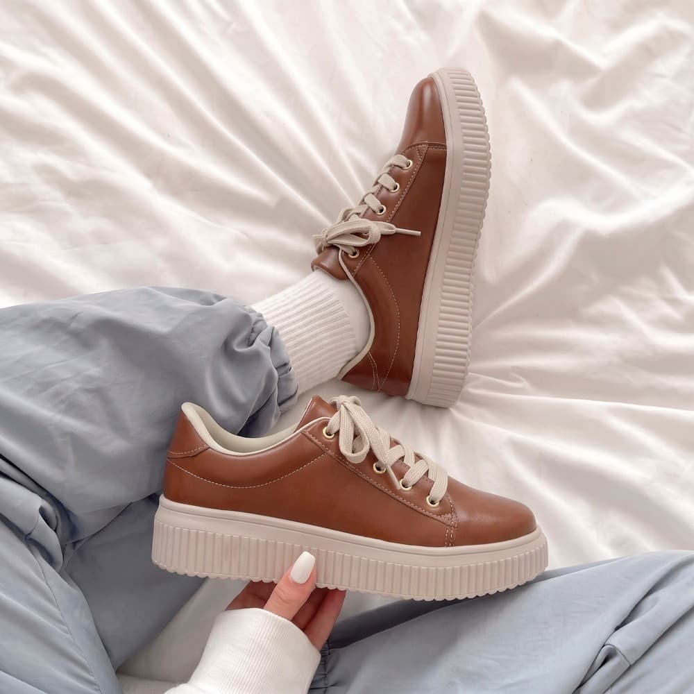Tênis Feminino Macerata Casual Urbano Sola Alta Super Macio Estiloso e Confortável Ref: 2.000
