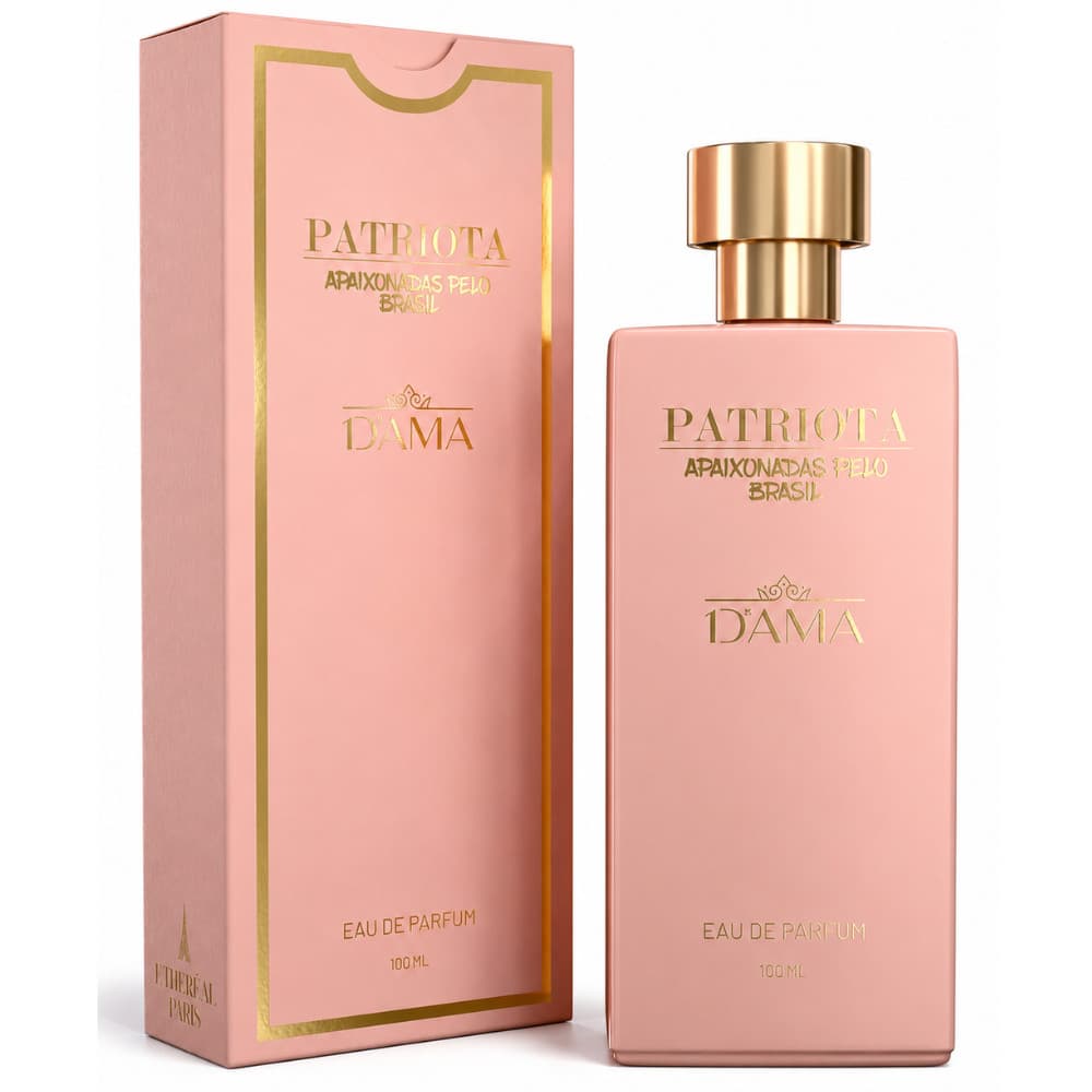 Perfume Feminino 100ml Patriota Dama Eau De Parfum Marcante Elegante