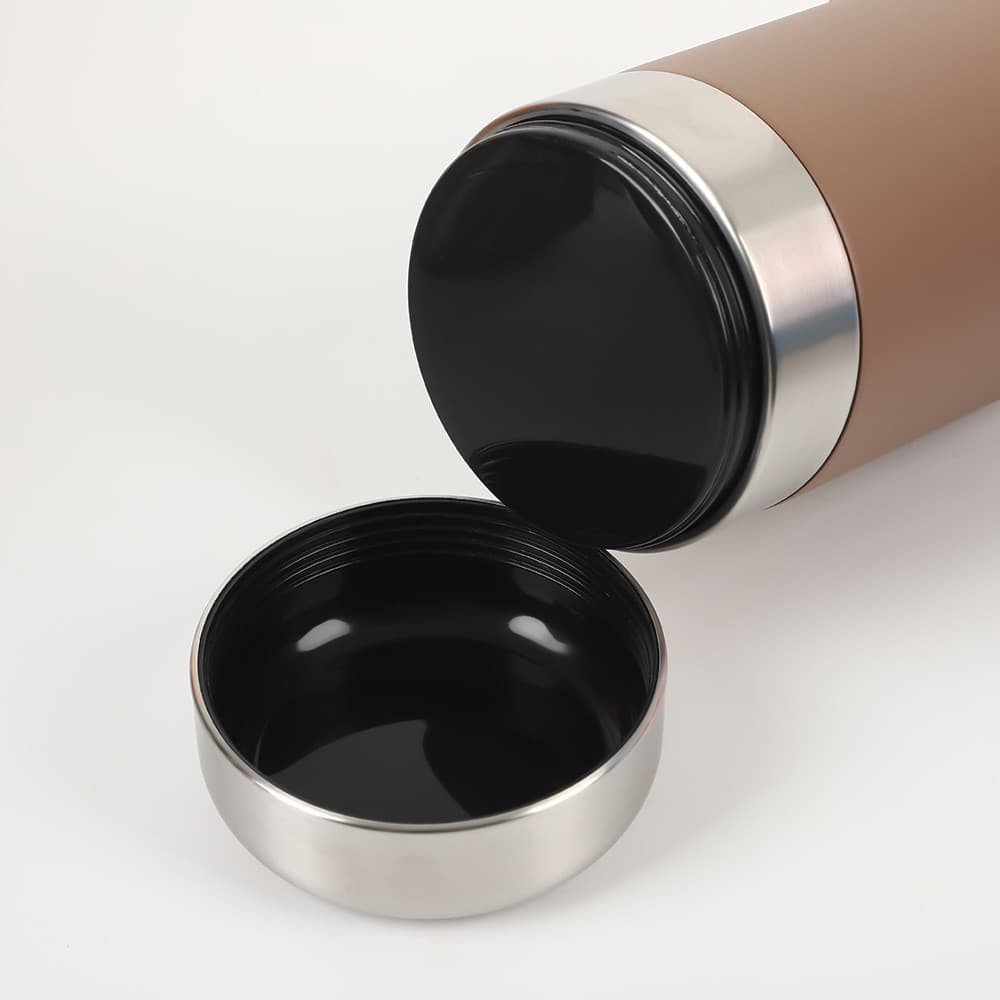Copo de Água Integrado para Animais de Estimação de 32oz em Aço Inoxidável 304, Grande Capacidade, Copo Isolado de Alto