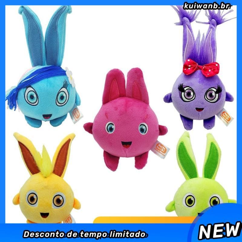 Sun Bunnies Recheado Brinquedos De Pelúcia Big Boo Grey Wolf Hopper Anim al Toy Doll