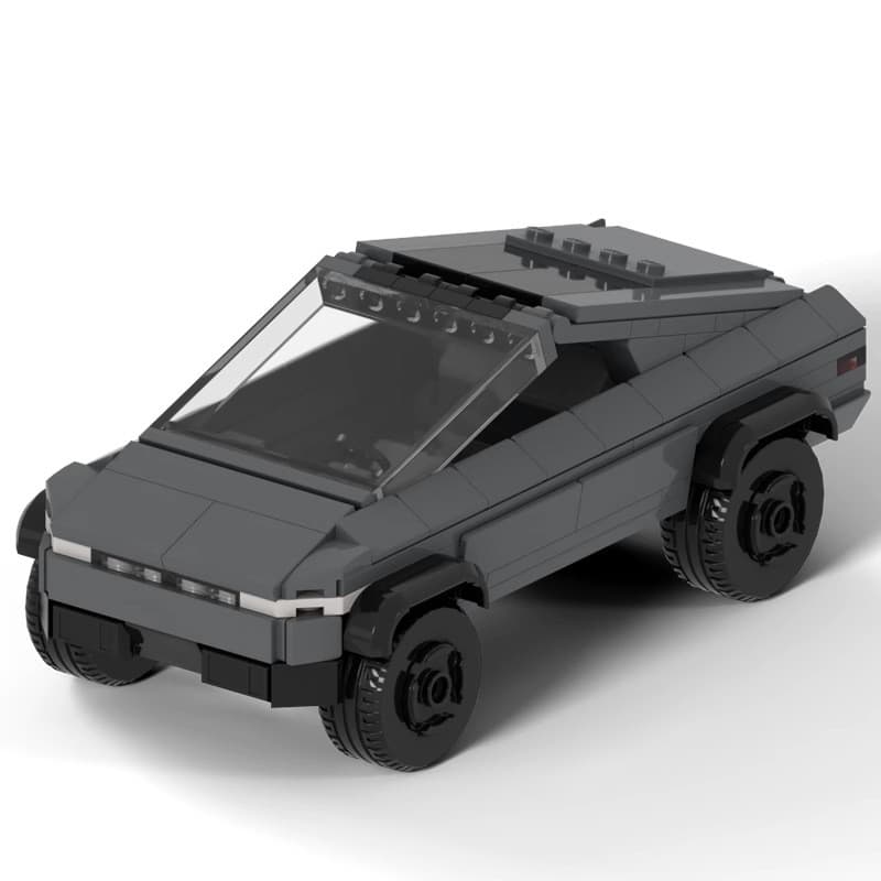 Blocos de construção compatíveis com MOC, modelo 3, brinquedo de carro com pequenas peças interligadas para meninos, 198