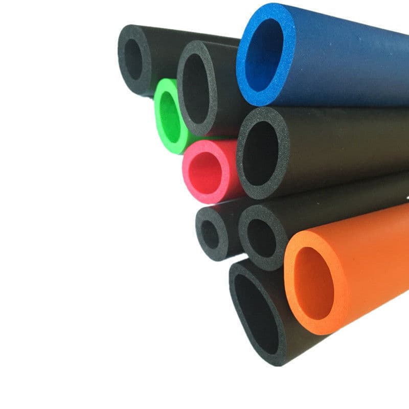 1 Metro Colorido Retardador De Chama NBR Tubo De Esponja Suave Espuma De Borracha Manga Fitness Equipamento Mecânico Gui