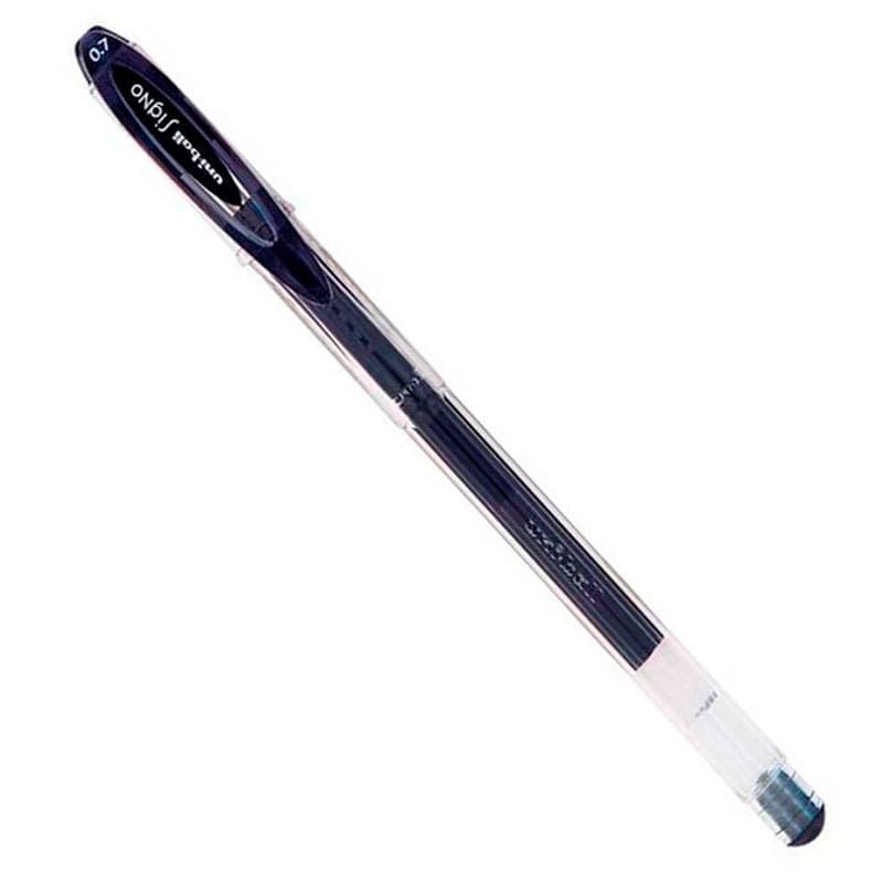 Caneta gel Signo 0.7mm UM-120 Preta Uni-Ball