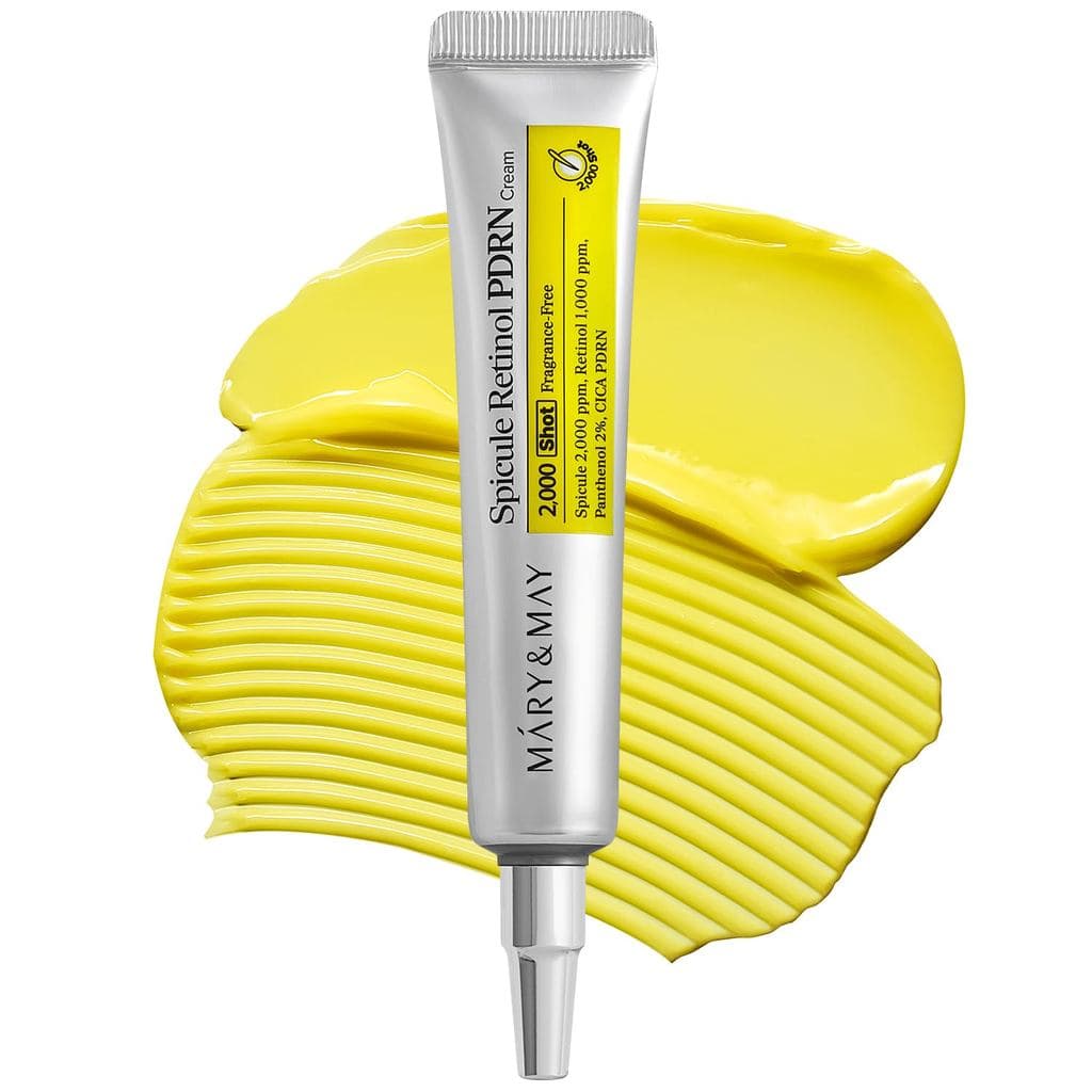 Mary&May Retinol PDRN Spicule Night, Cuidado para Poros e Textura 0,53 oz |   2.000 ppm de microespiculas + 1.000 ppm de