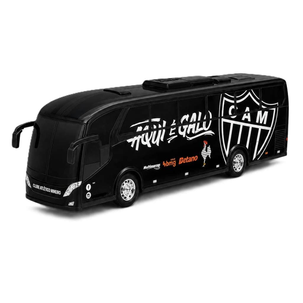 Ônibus Brinquedo Miniatura FC Atlético Mineiro - Usual