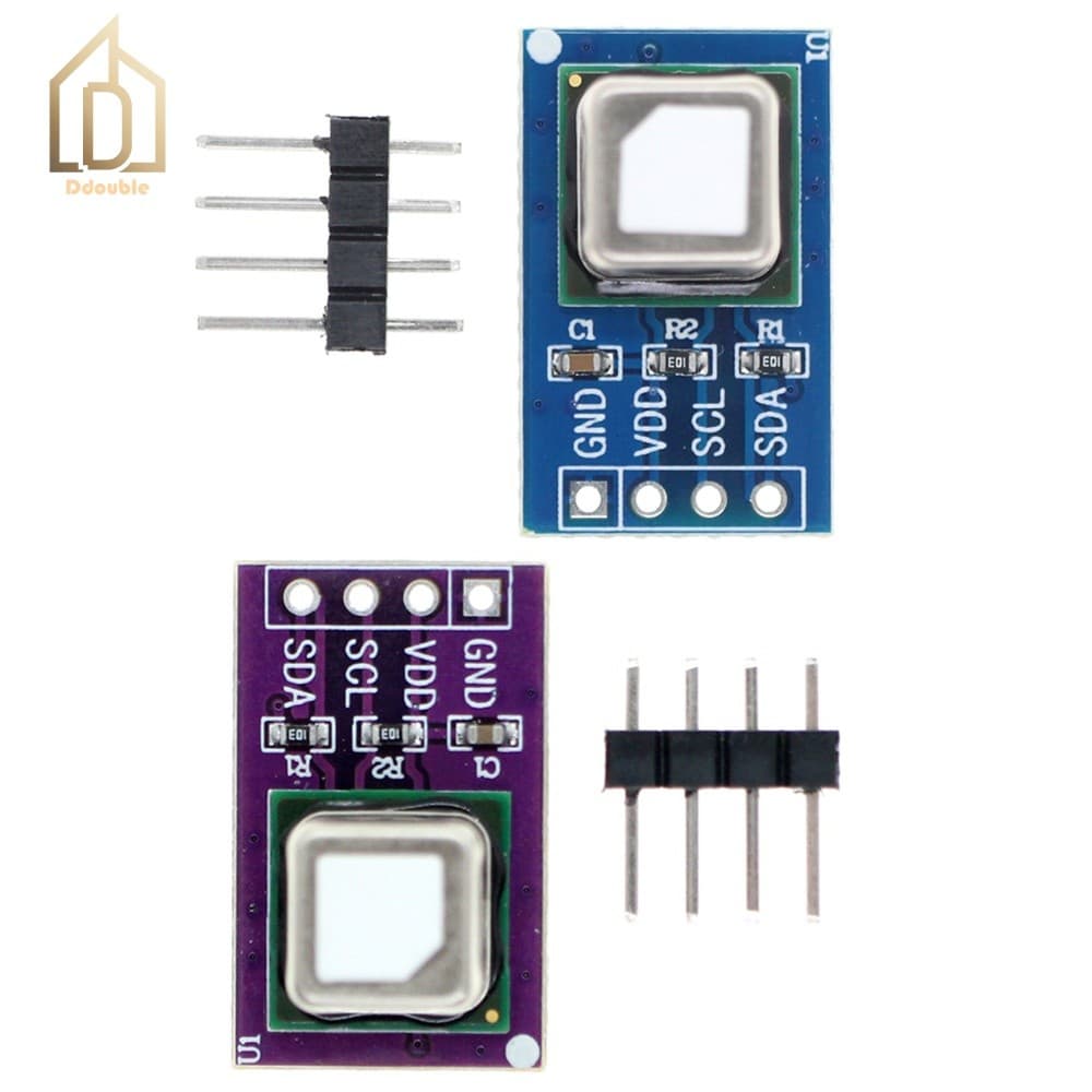 SCD40/SCD41 3.3V Detectores De Dióxido De Carbono Tamanho Compacto Para Sistema Residencial Inteligente [Ddouble.br]