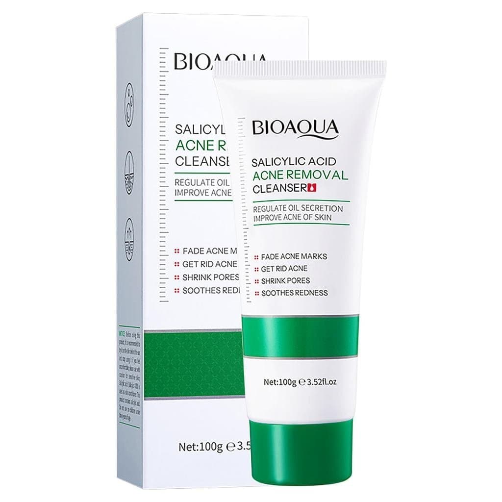 de com Ácido Salicílico BIOAQUA, Reduz Poros e Controla a Oleosidade, 100g ANGK