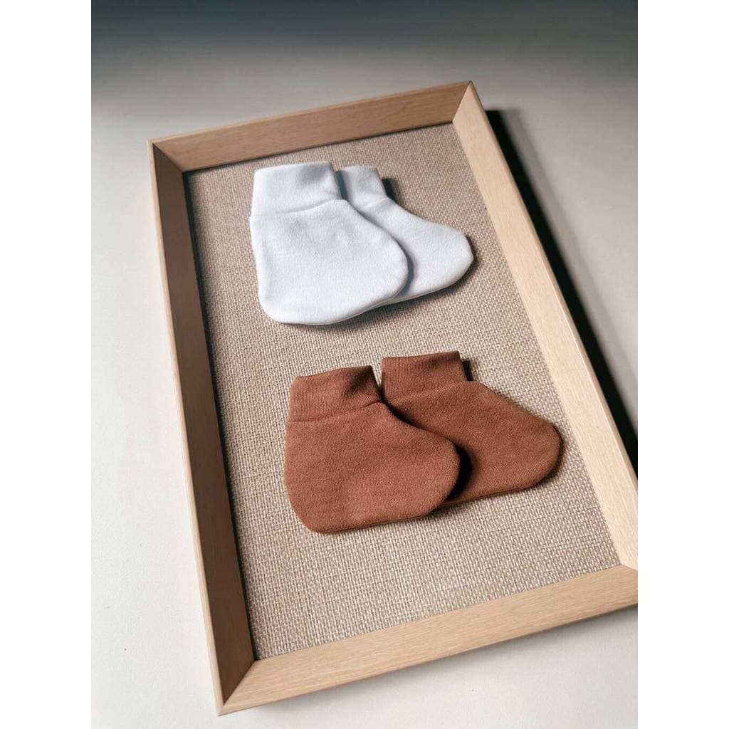 Kit 2 Sapatinho de Bebê em Suedine 100% Algodão — Linha Conforto